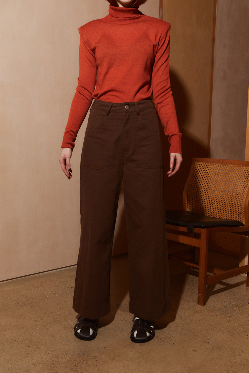 Carpenter Trouser Chocolate