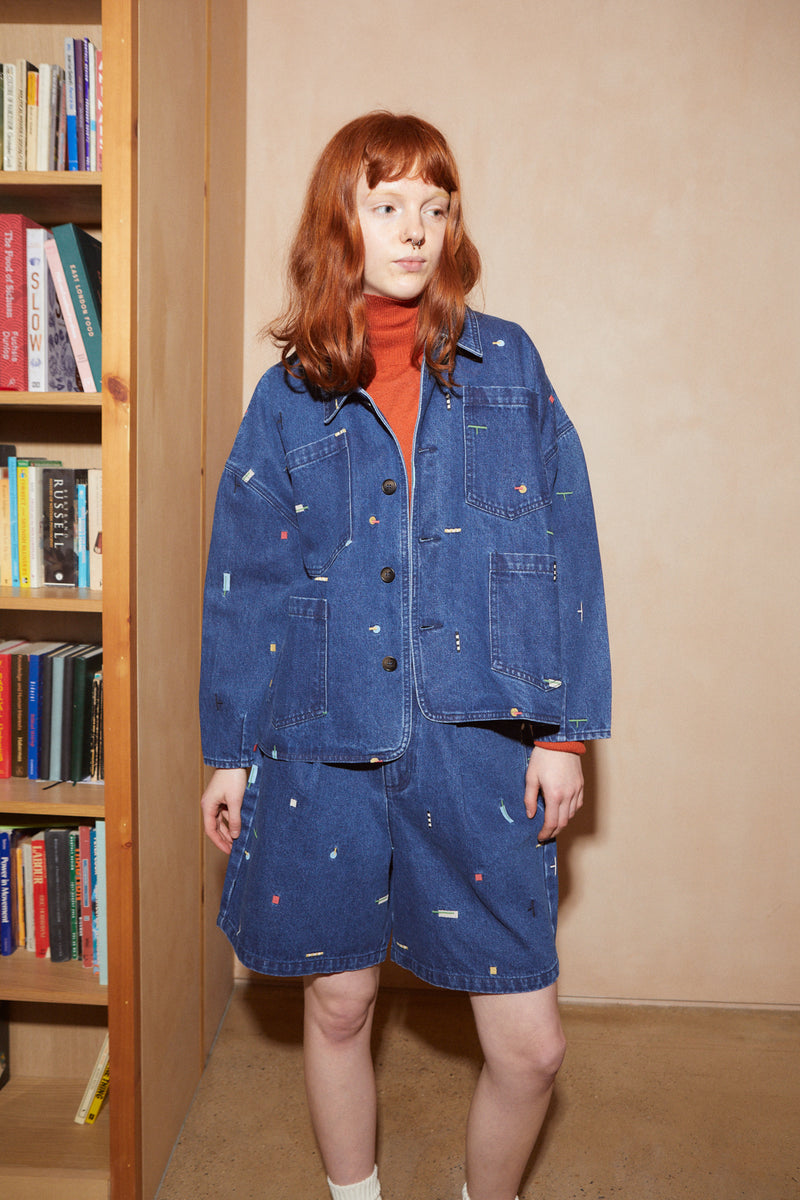 Carson Chore Coat Embroidered