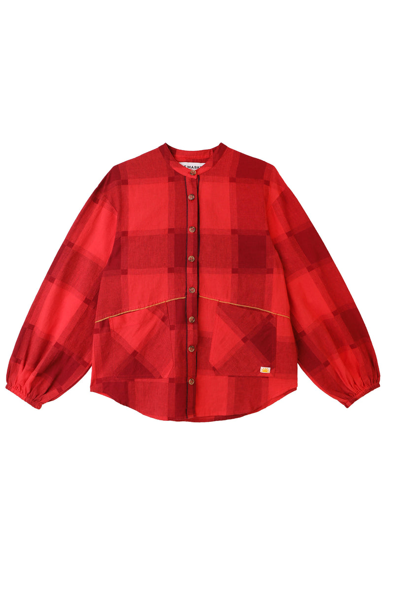 Gale Shirt Red Gingham