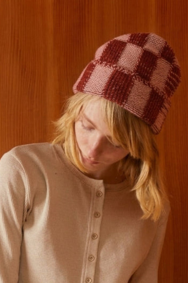 Check Beanie Brick
