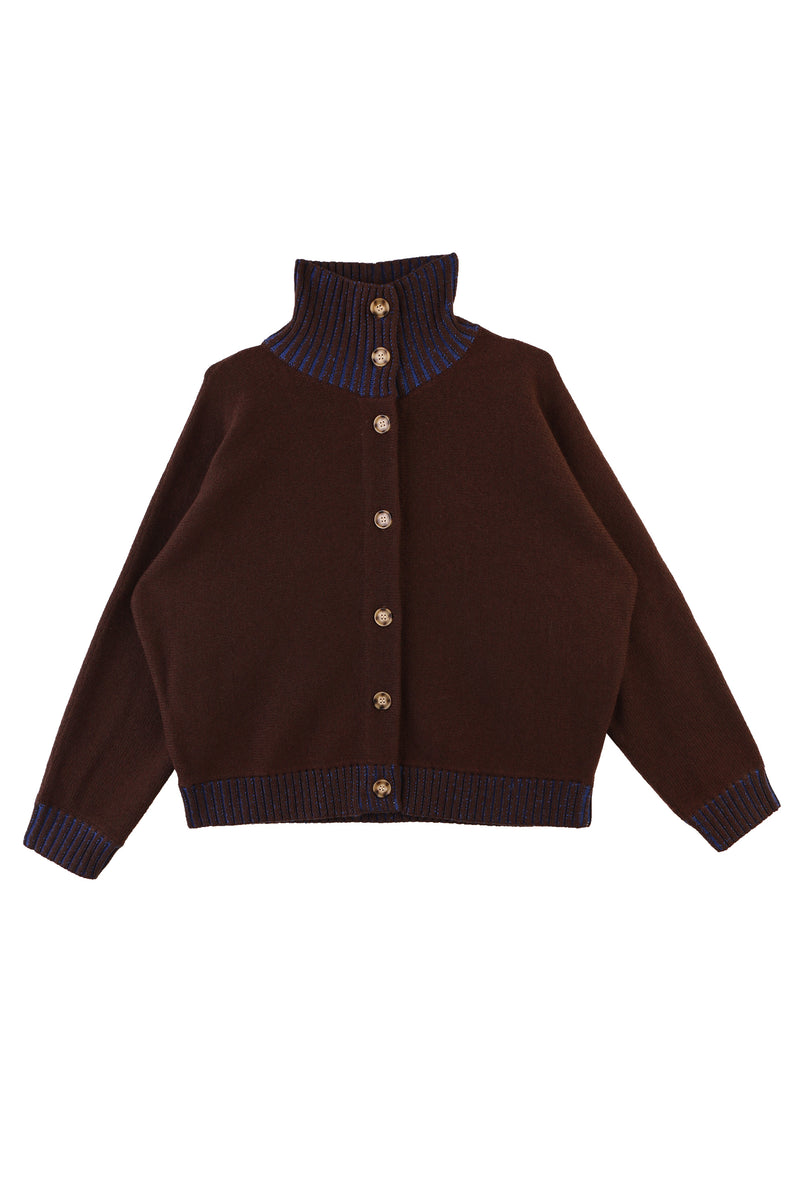 Holmes Knit Choc Cobalt