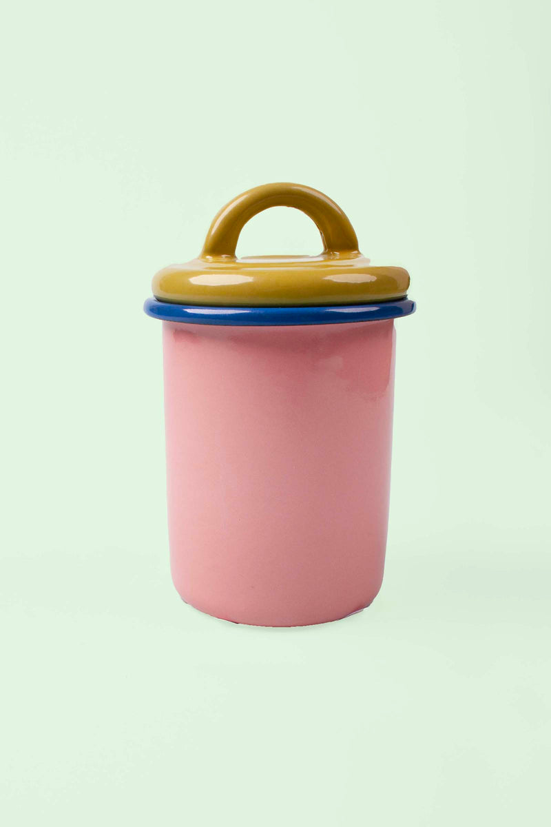 Enamel Jar