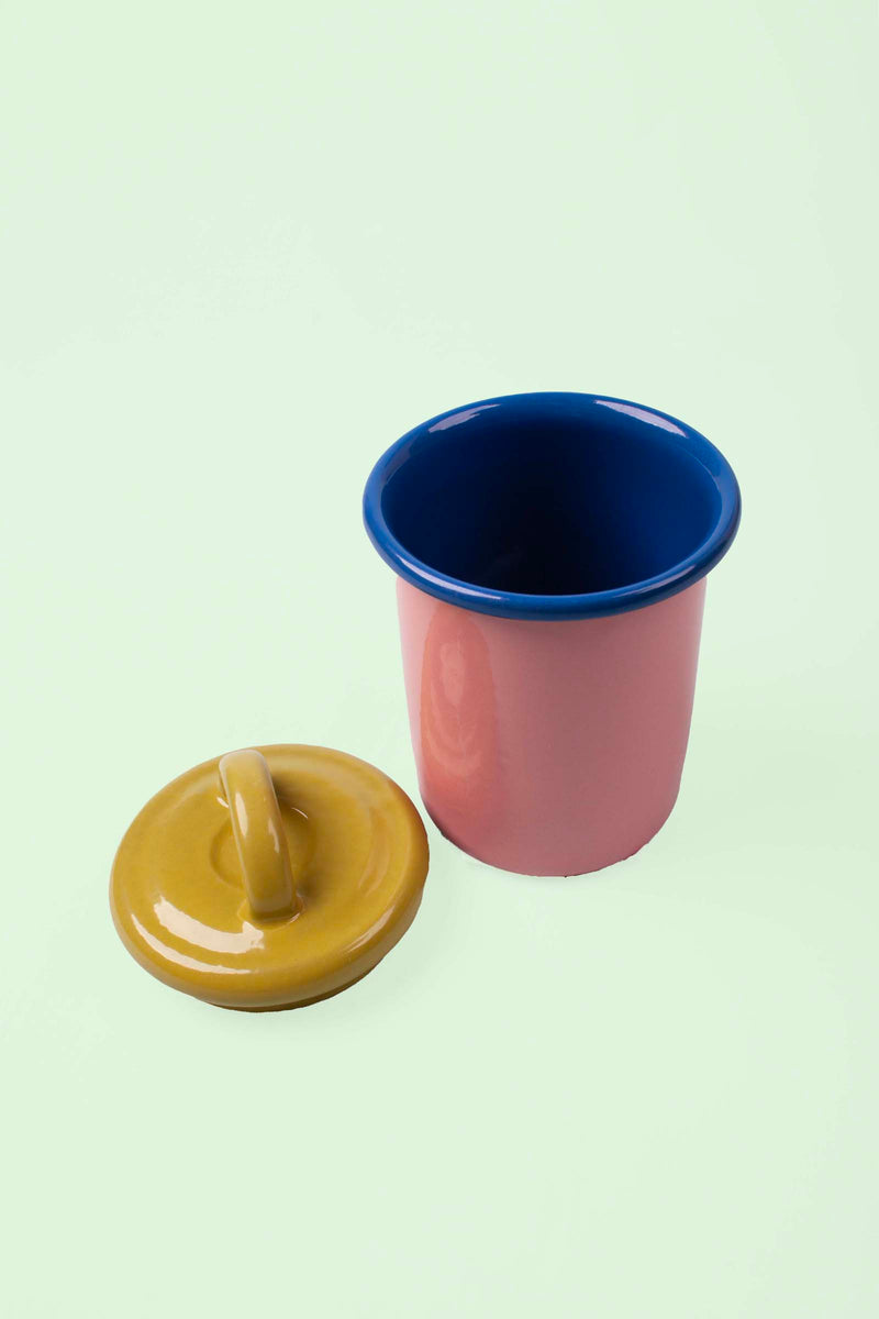 Enamel Jar