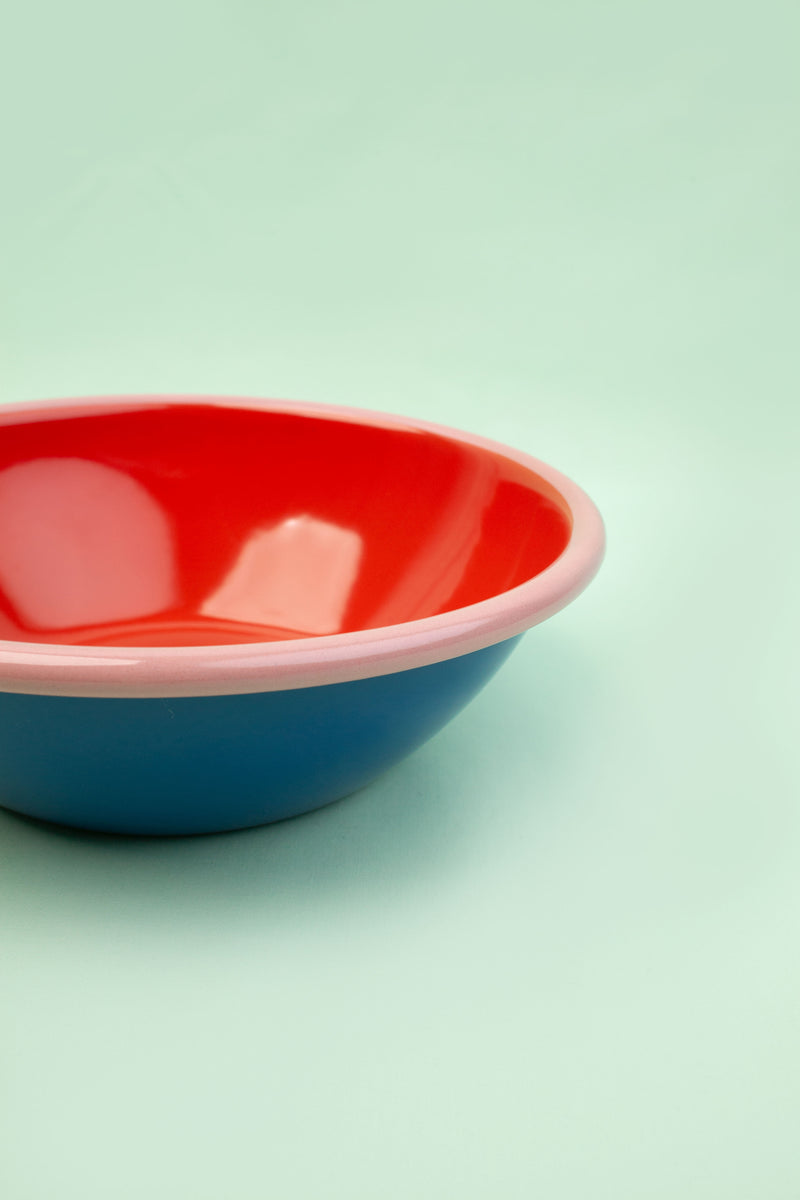 Enamel Salad Bowl