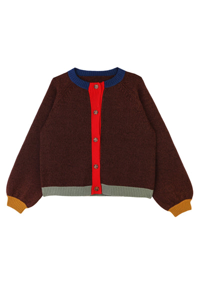 Ives Cardigan Chocolate