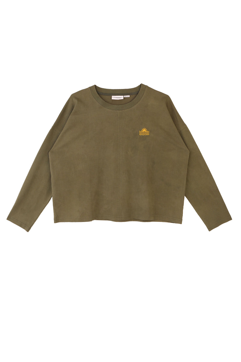 Lesley Top Olive