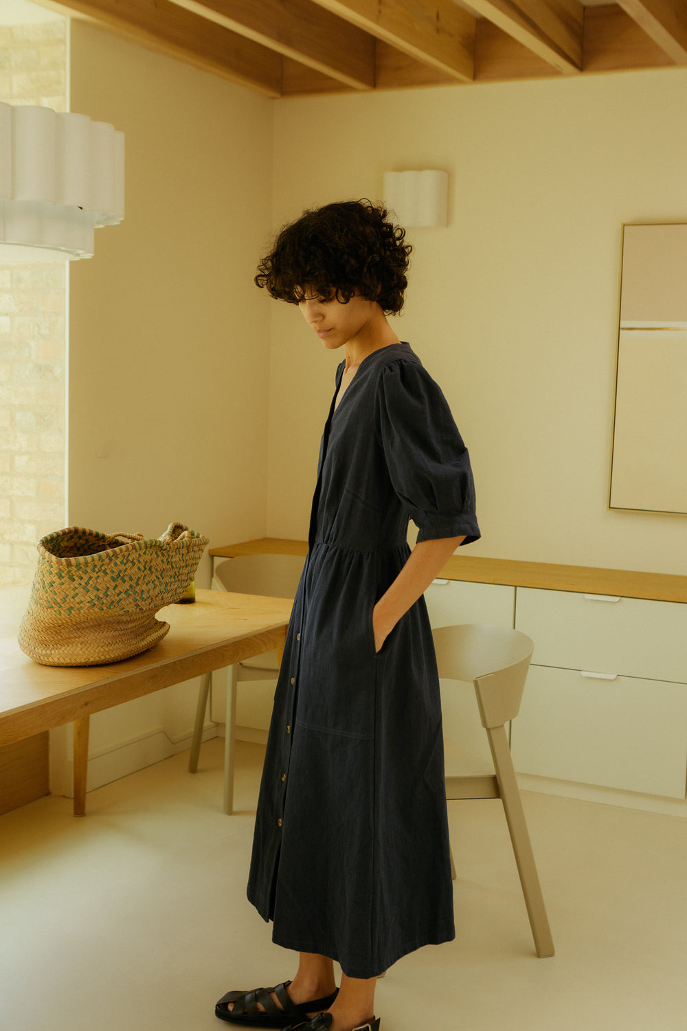 Lowry Dress Navy – LF MARKEY