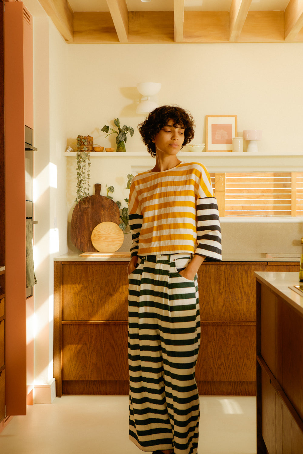 カートップ パッチワーク ストライプ