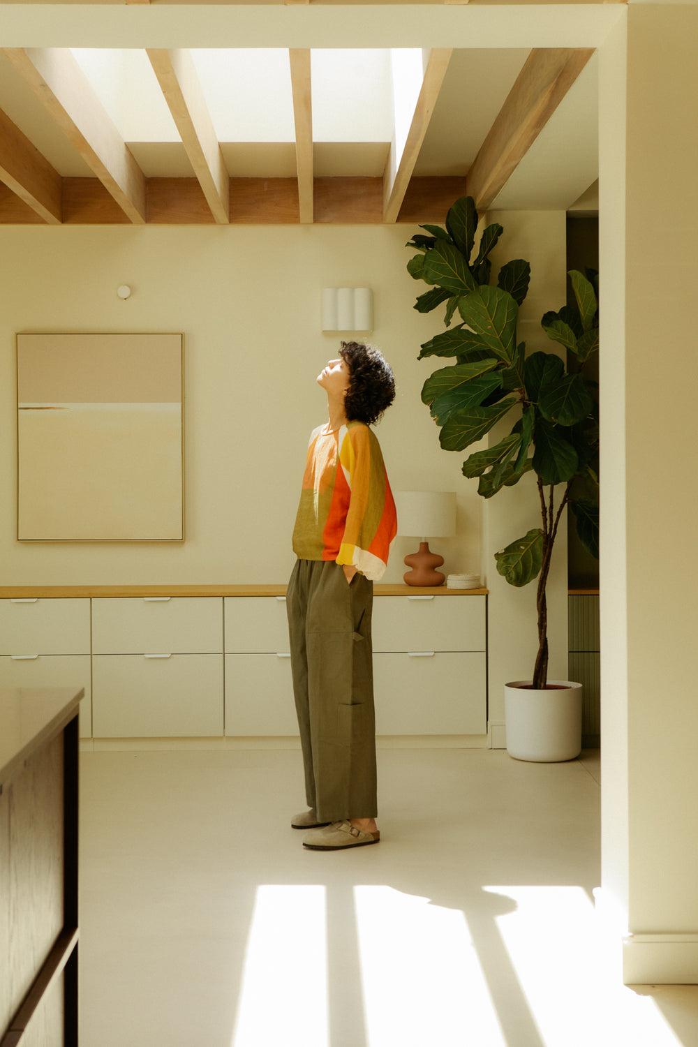 Apollo Top Canopy Print