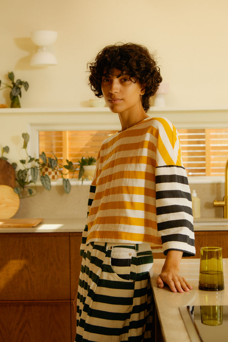 カートップ パッチワーク ストライプ