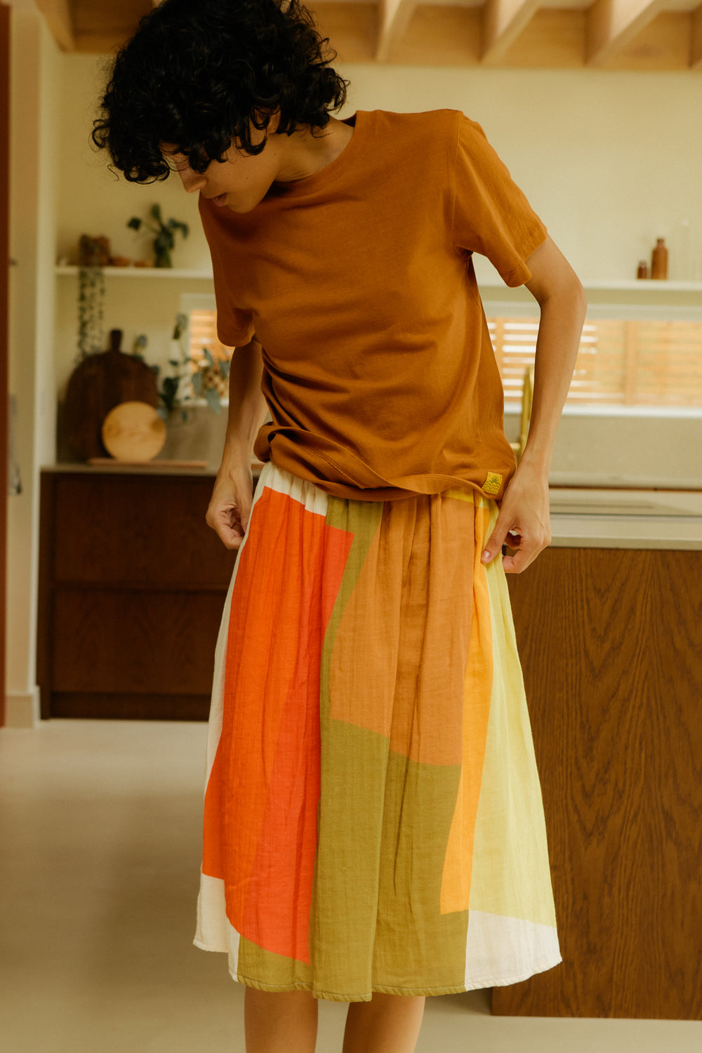 Russell Skirt Canopy Print