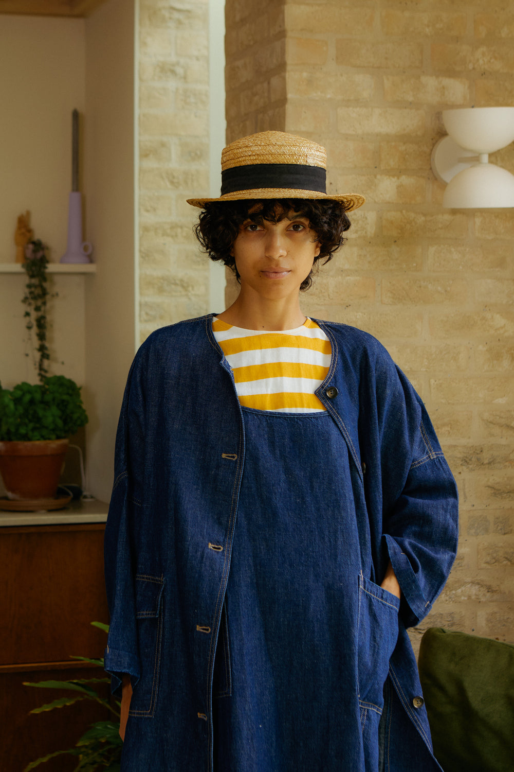 Clifton Dress Denim Chambray