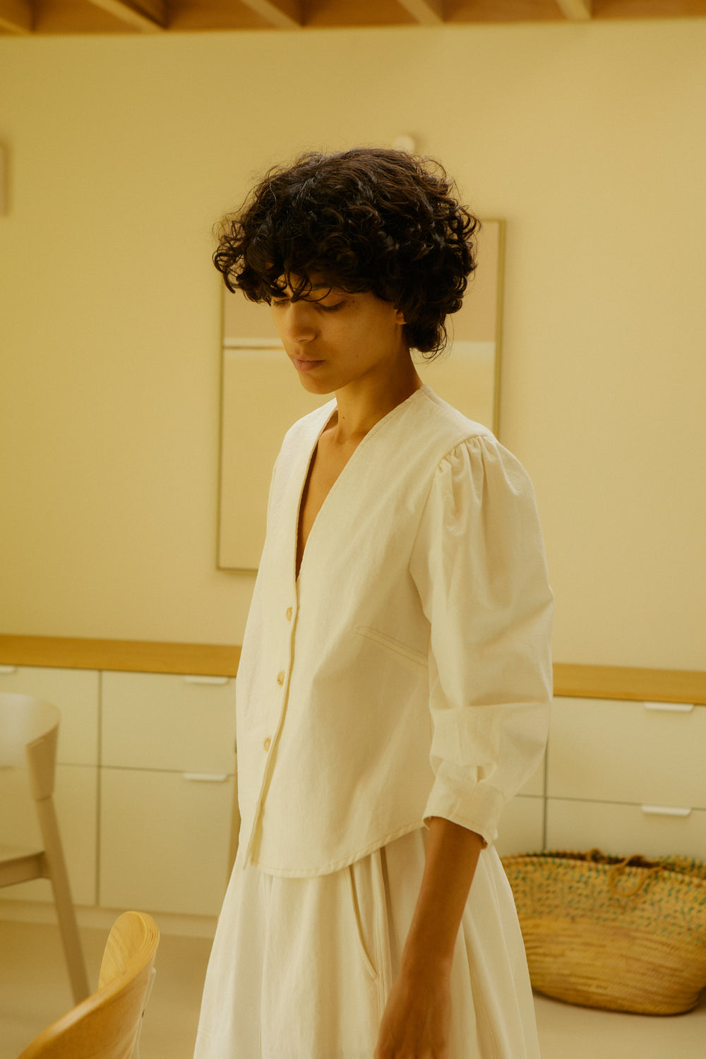 ローリートップエクリュ