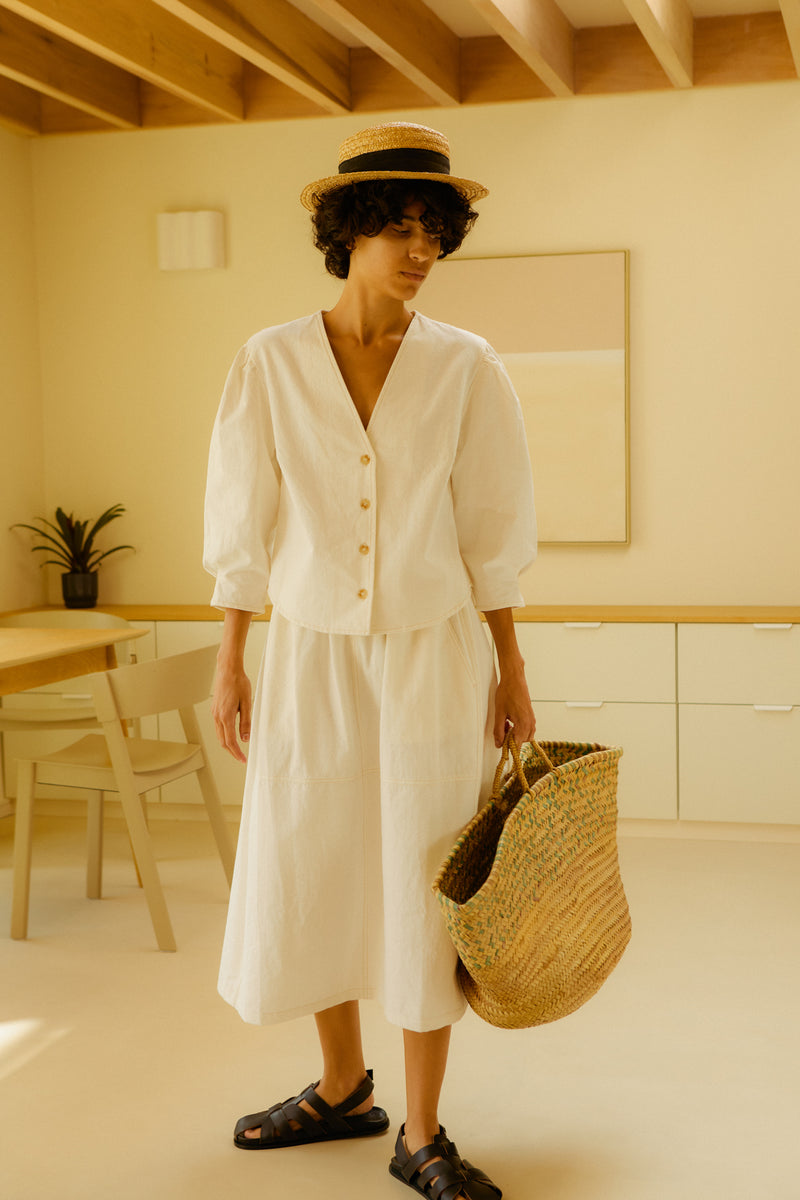 EMILE SKIRT ECRU