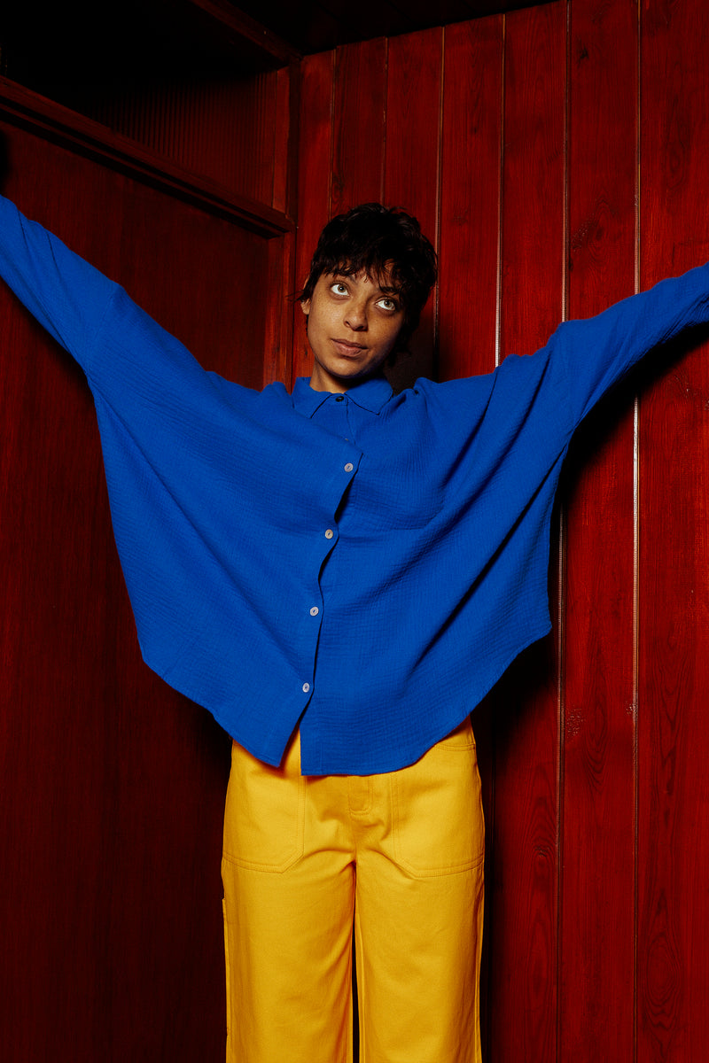 Sylvan Shirt Cobalt