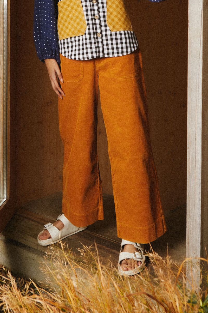 Carpenter Trouser Corduroy Mustard