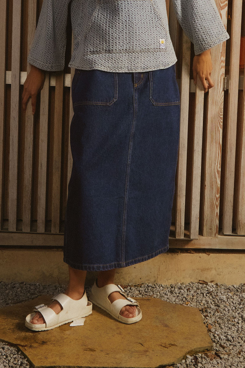 Daly Skirt Indigo