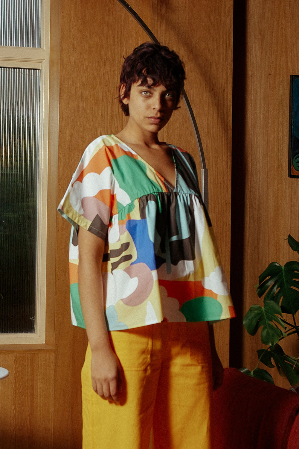 Matteo Top Chroma Print