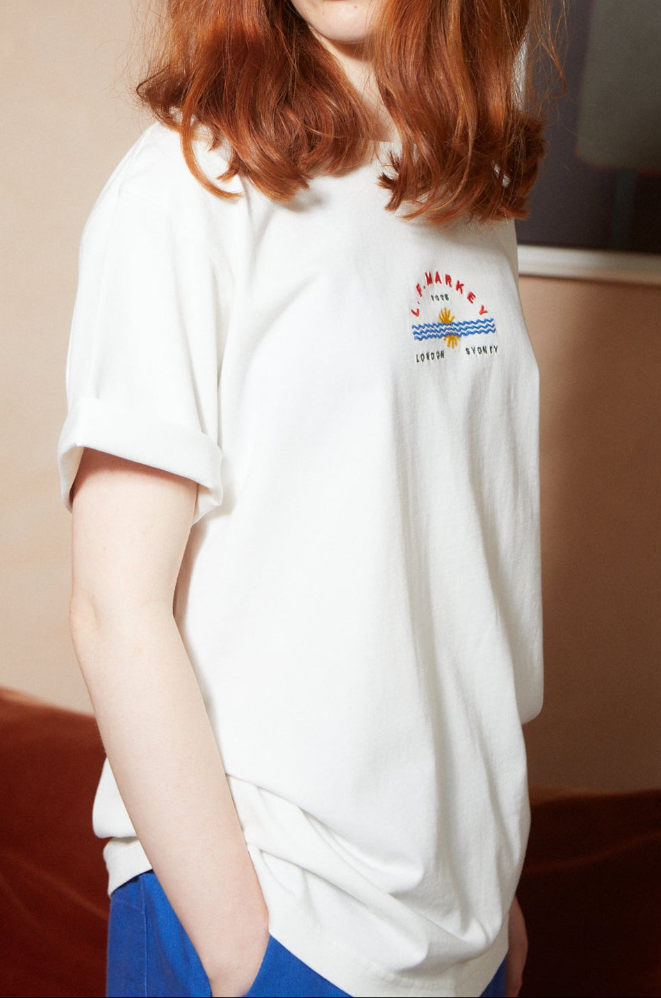 Logo Embroidered Tee