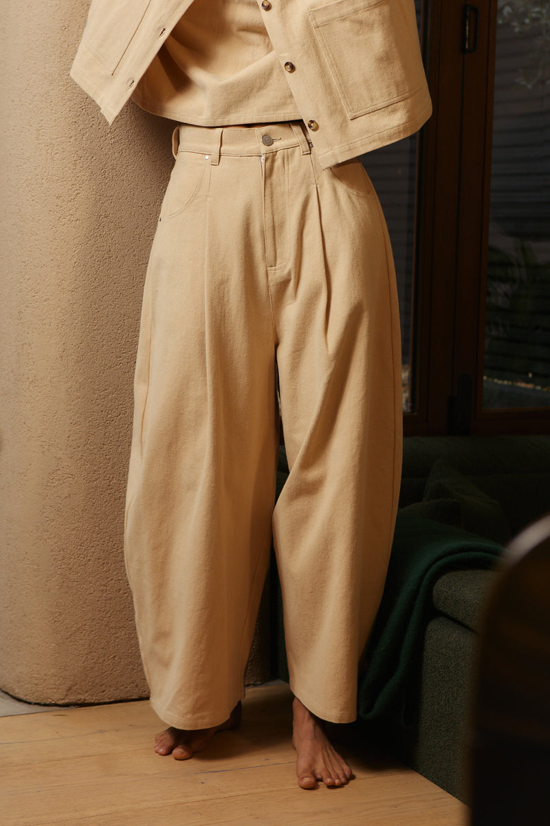MASON TROUSER BEIGE