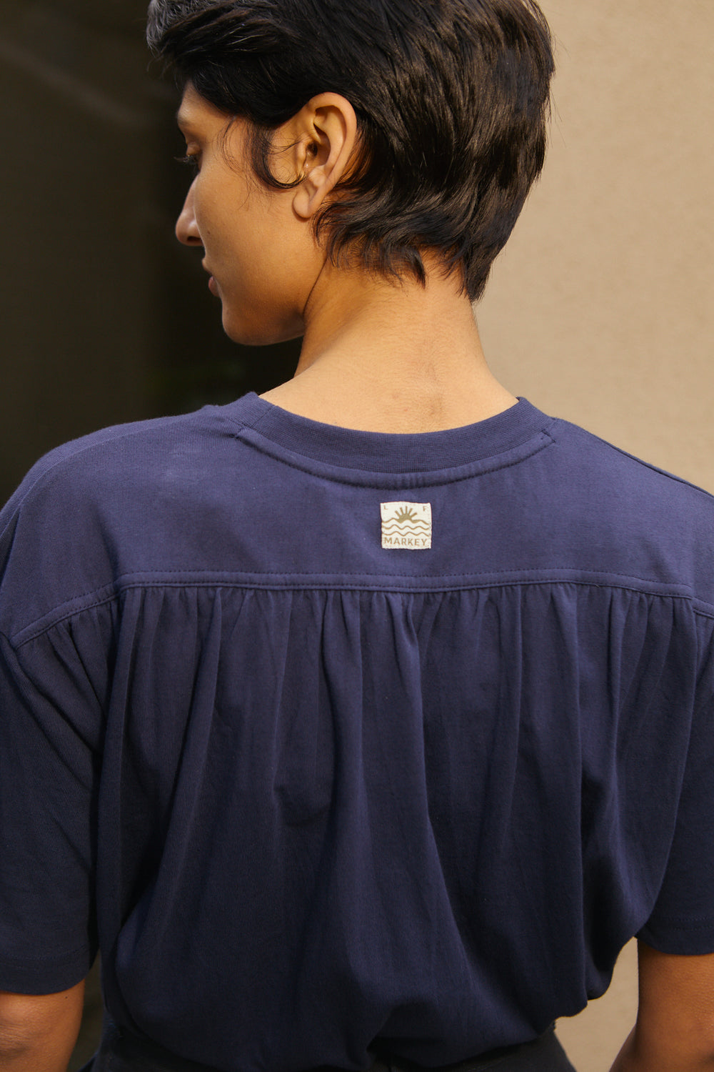 PEYTON TEE NAVY