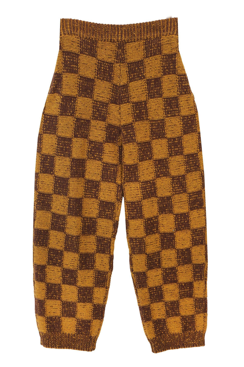 Raven Knit Trouser Chessboard Chessboard