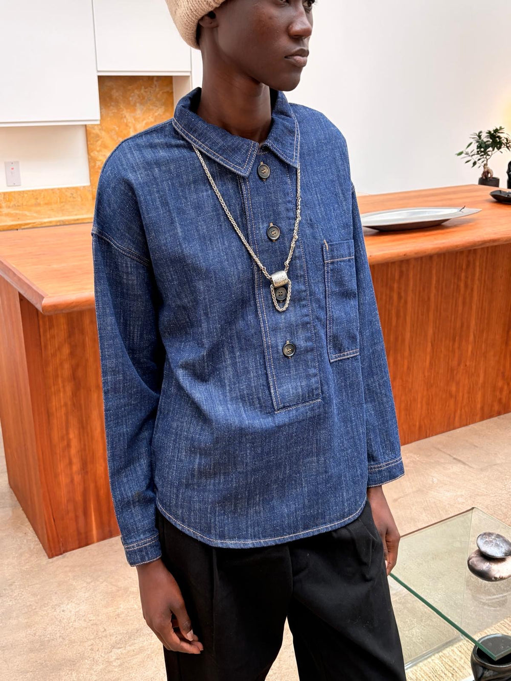 Conran Shirt Indigo