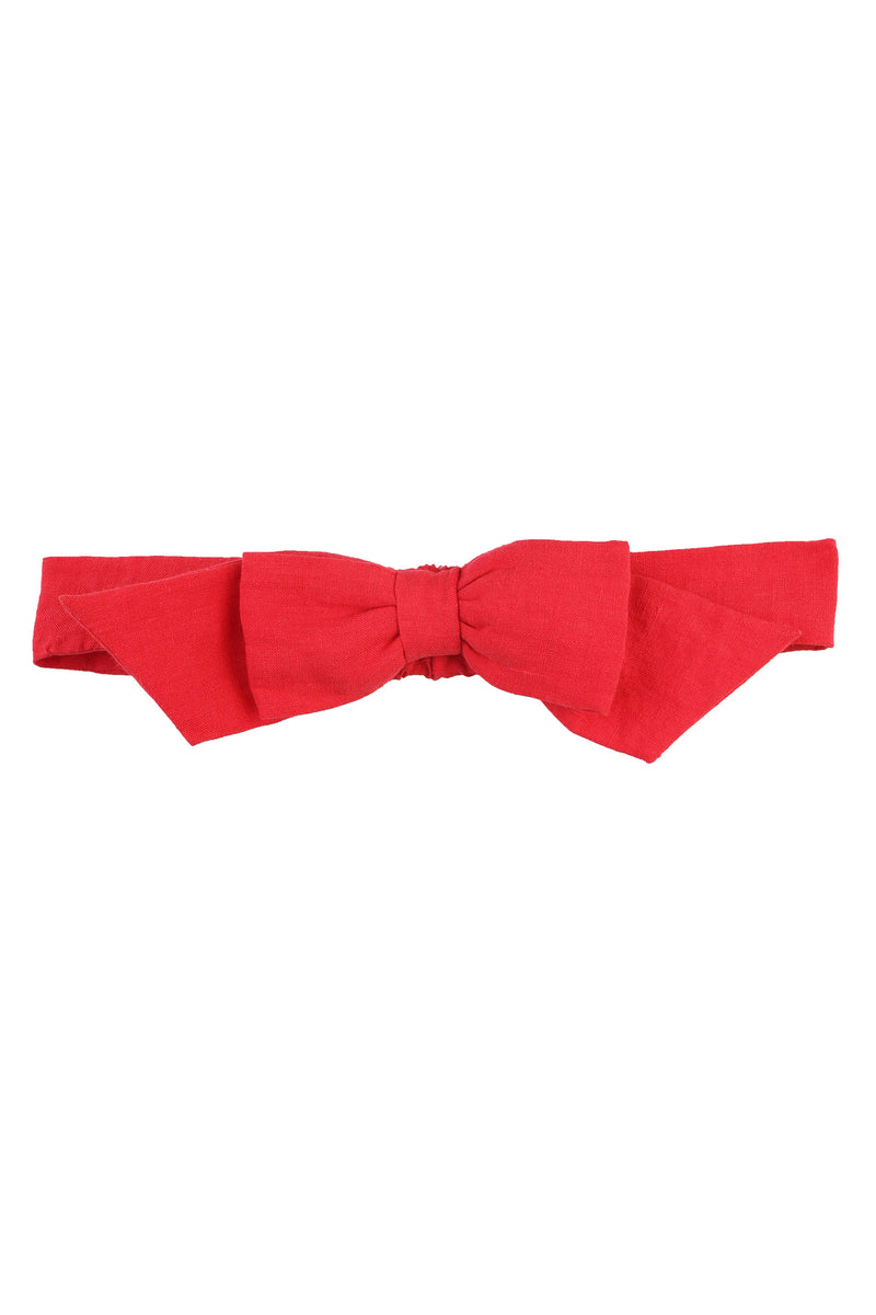 Bow Headband Coral