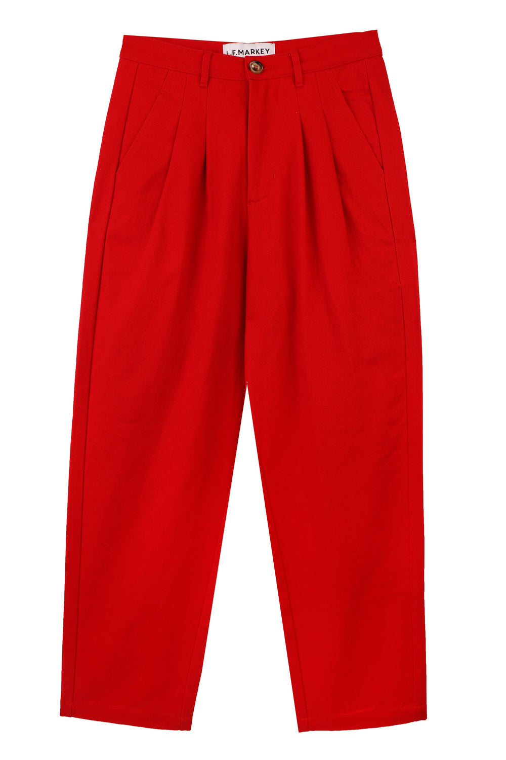 Classic Slacks Red – LF MARKEY Classic Slacks Red – LF MARKEY