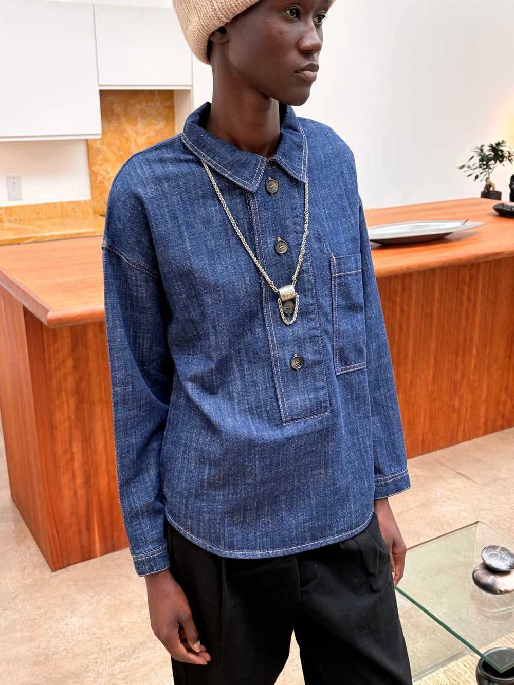 Conran Shirt Indigo