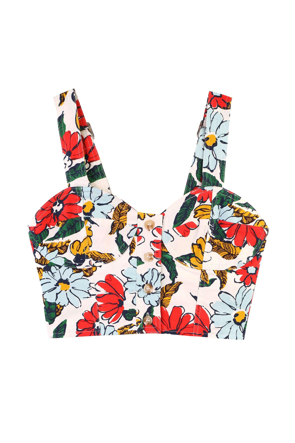 Elm Bralette Cosmos Floral