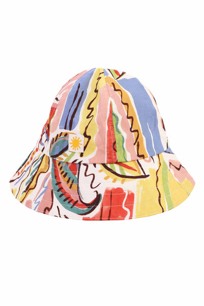 Lyon Sun Hat Painted Paisley