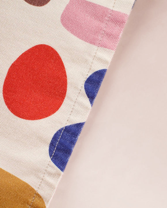 Oversized Chore Coat Palette Print