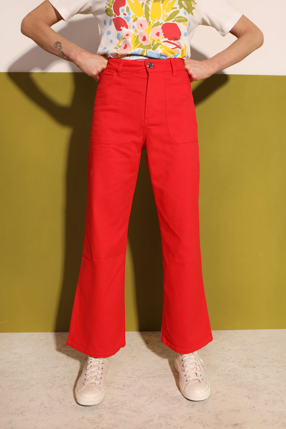 Didion Trouser Red