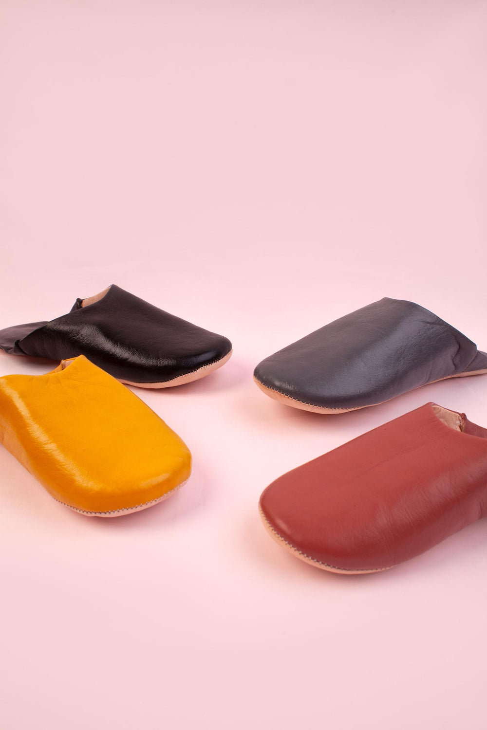 Moroccan Babouche Basic Leather Slipper