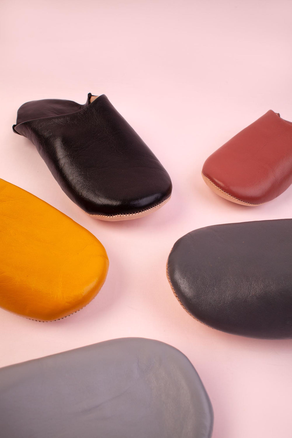 Moroccan Babouche Basic Leather Slipper