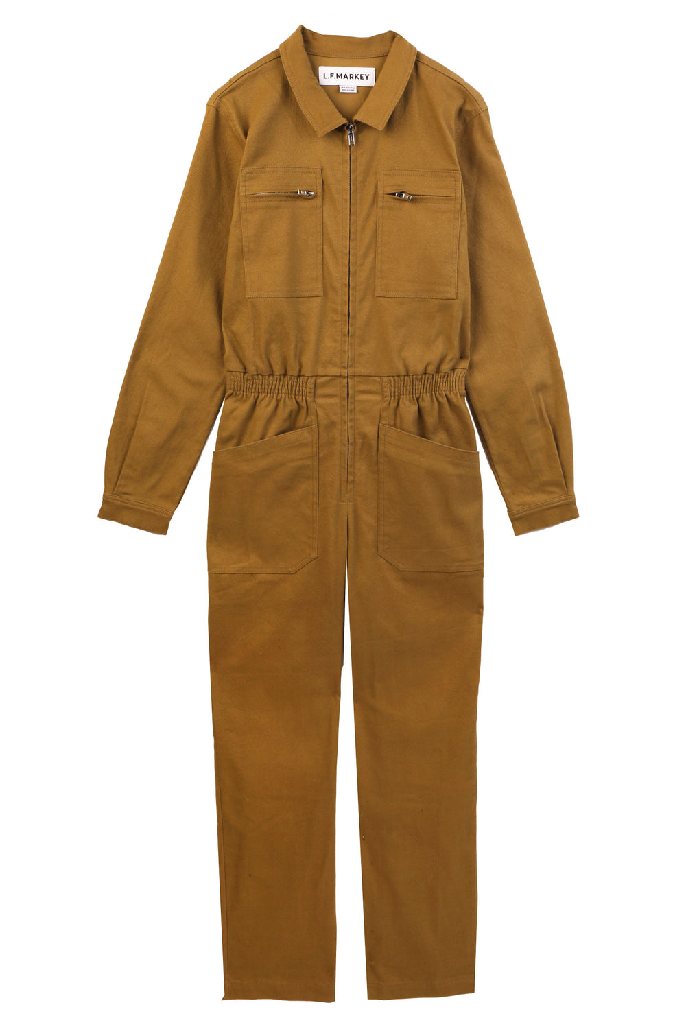 Danny Stretch Drill Boilersuit Chartreuse