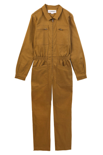 Danny Stretch Drill Boilersuit Chartreuse