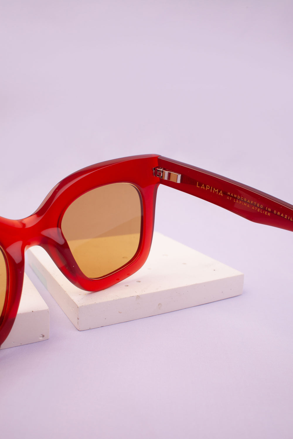 Lisa Red Vintage Lens Sunglasses