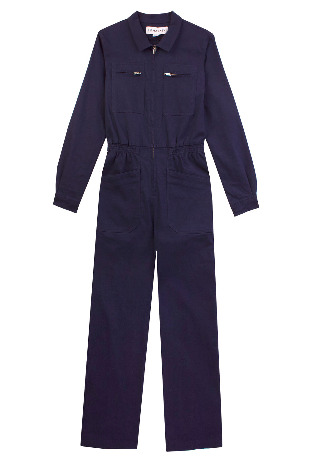 Danny Stretch Drill Boilersuit Navy